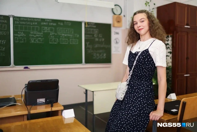 Выпускница занималась около 6 часов в день | Источник: Евгений Софийчук / NGS55.RU