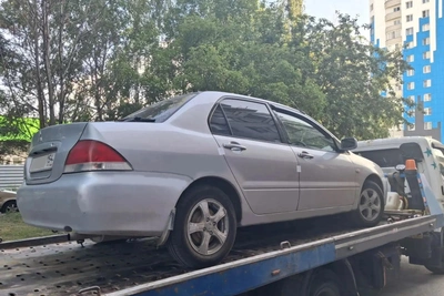 Новосибирец погасил долг после ареста Mitsubishi Lancer