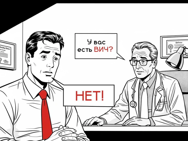 Пациенты часто скрывают ВИЧ-статус от лечащих врачей | Источник: Мария Романова / Городские медиа