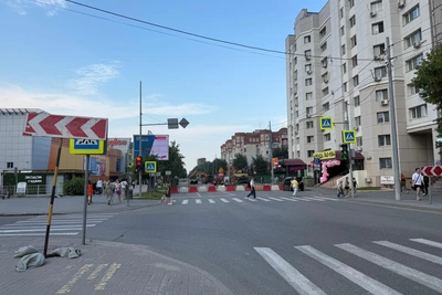 В Тюмени перекрыта улица Максима Горького