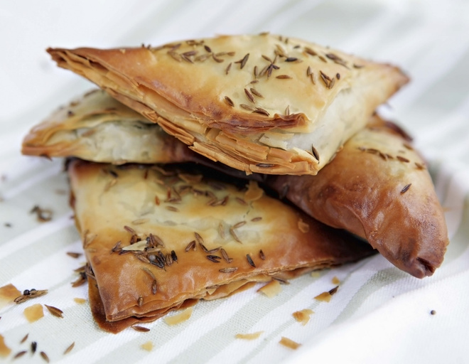 Самса с картошкой Самса с картошкой