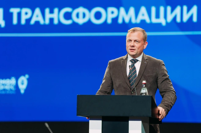 Директор СОФПП Валерий Пиличев уверен, что «Финмаркет» поможет предпринимателям наладить новые деловые связи и выбрать правильную бизнес-стратегию | Источник: СОФПП
