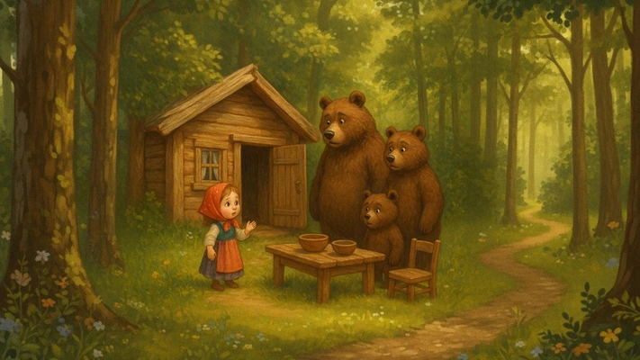 Тест: Кто вы из сказки «Маша и три медведя»?
