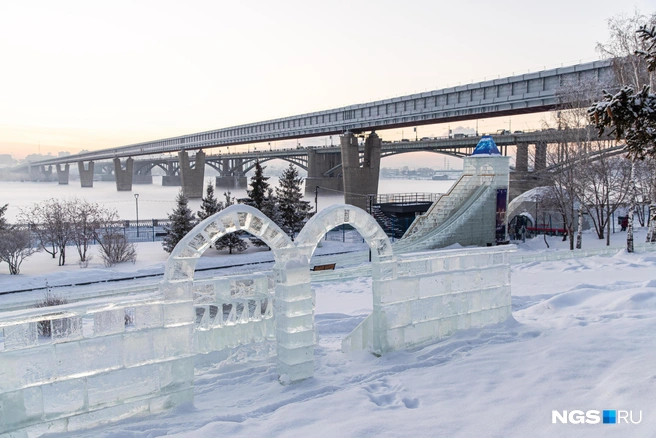 По размеру городок будет такой же, как в прошлом году | Источник: Александр Ощепков