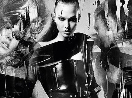 Черно-белое кино: осенние кампании Jean Paul Gaultier и Isabel Marant