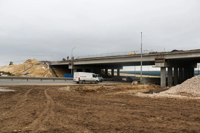 Трассу под Нижним Новгородом перекроют ночью из-за стройки дублера Гагарина