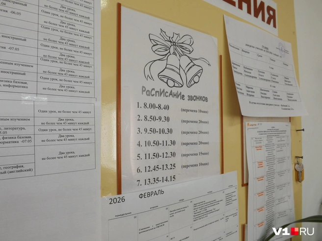 Всё действительно такое же, как в любой другой школе? | Источник: Денис Паустовский / V1.RU