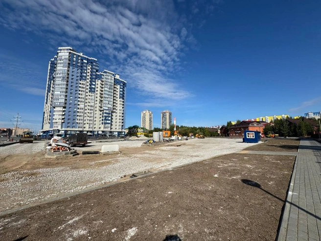 Работы по строительству парковки начались весной | Источник: администрация Сургута