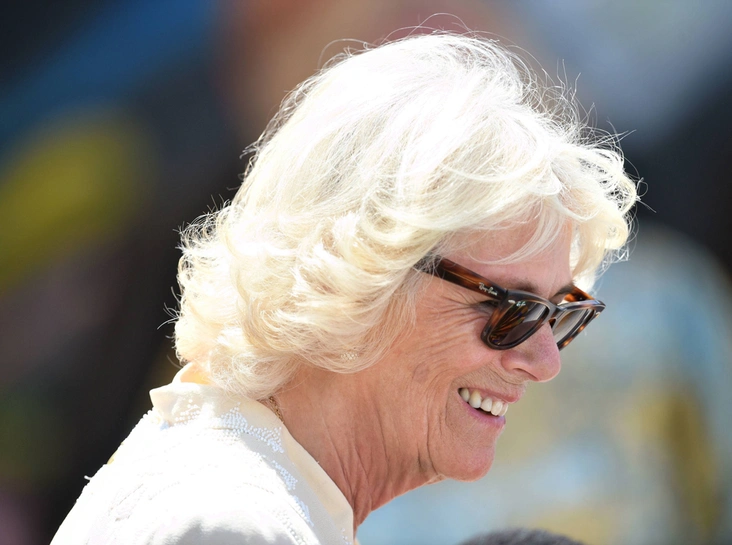 Герцогиня Корнуольская во время визита в Гану, 3 ноября 2018 года