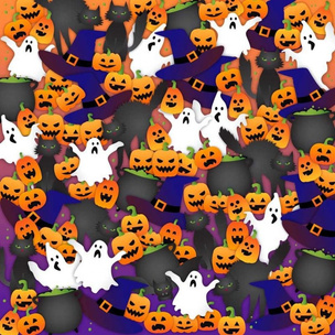Тест на глазастость: Найди среди атрибутов Хэллоуина одну летучую мышь