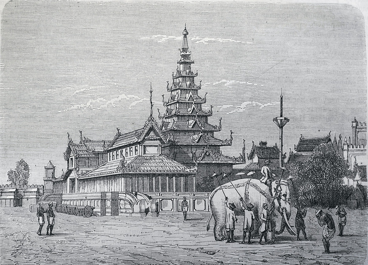 Весомый аргумент: что журнал «Вокруг света» рассказывал о священных для бирманцев белых слонах в 1865 году