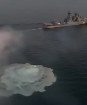 Неудачное испытание российской крылатой ракеты (видео)