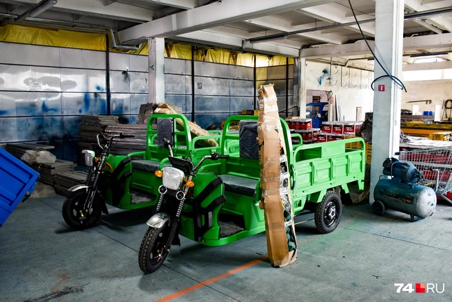 Фирменный цвет Ecoget — синий, но по желанию заказчика красят и в другие колеры | Источник: Артем Краснов