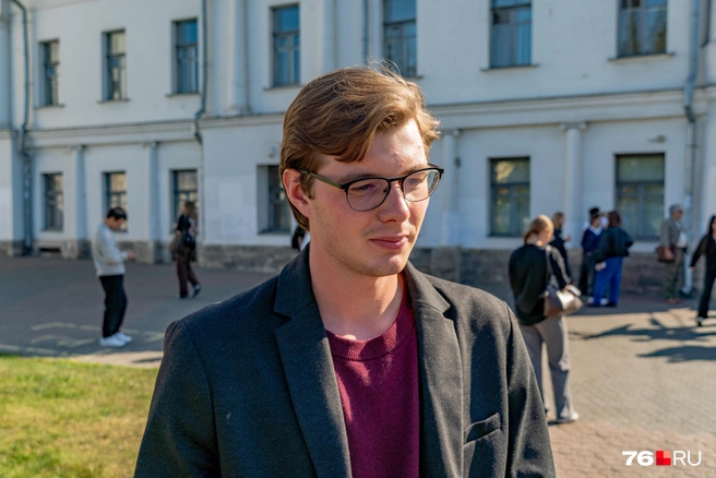 Антон учится на последнем курсе бакалавриата  | Источник: Кирилл Поверинов / 76.RU