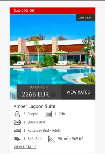Отель, в котором отдыхает Собчак, находится на первой линии | Источник: regnumhotels.com