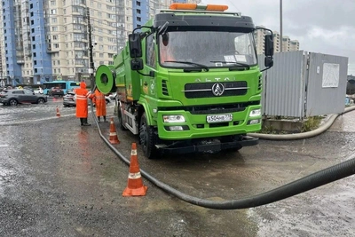 Петербург заливает: более трети месячной нормы