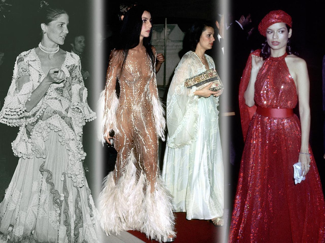 Шер задала тренд на голые платья, Бьянка Джаггер сияла ярче бриллиантов: каким был Met Gala в 1974 году