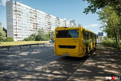 Автобусы в Ярославле пошли в объезд из-за перекрытия