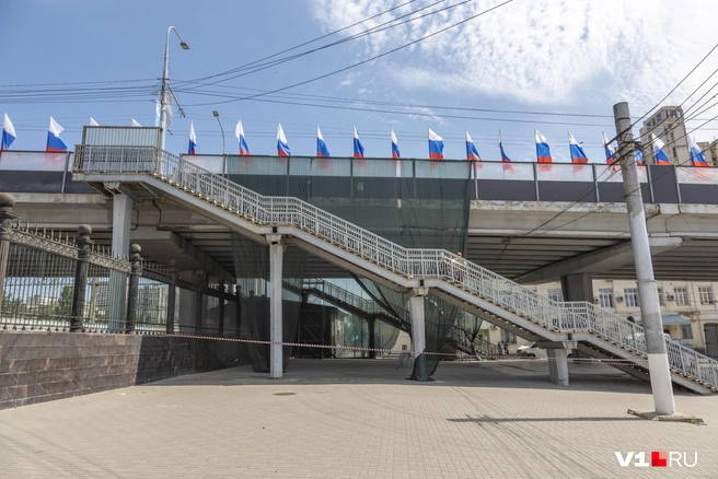 После контролируемого Андреем Бочаровым капитального ремонта путепровода жалобы на его состояние поступают с завидной регулярностью | Источник: Константин Завриков / V1.RU