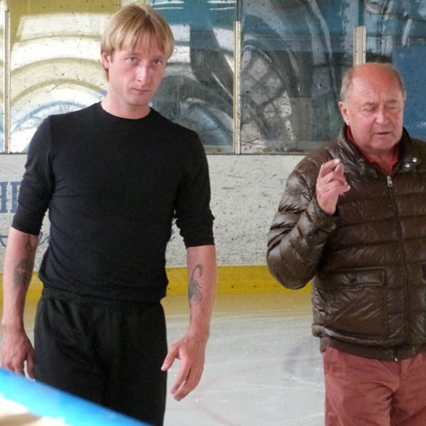 Евгений Плющенко впервые приступил к тренировкам на льду