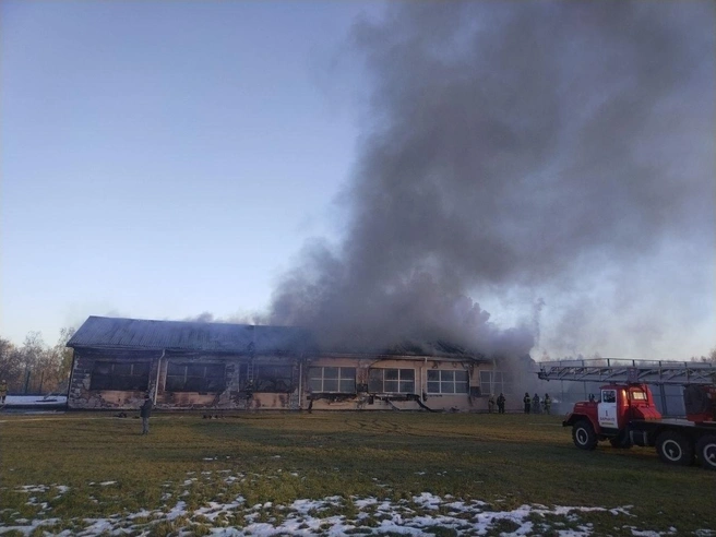 Во время возгорания никто не пострадал | Источник: Олег Борисов