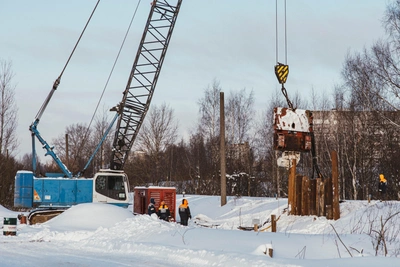 На стройку третьего моста в Ярославле пустят транспорт по объездной