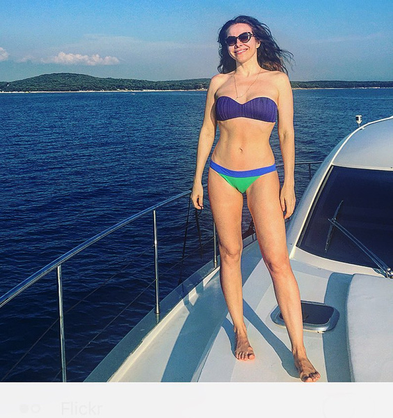 40-летняя Екатерина Гусева восхитила фигурой в бикини