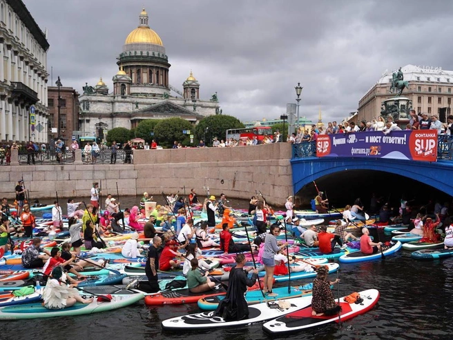 «Фонтанка SUP» получила премию bema! за развитие внутреннего туризма | Источник: «Фонтанка.ру»
