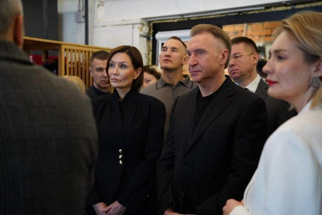 В регион прибыли председатель ВЭБ.РФ Игорь Шувалов и генеральный директор АСИ Светлана Чупшева | Источник: пресс-служба ВЭБ.РФ
