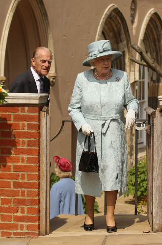 2011 годКоролева Елизавета и принц Филипп