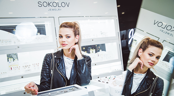 Открытие флагманского shop-in-shop SOKOLOV в Москве