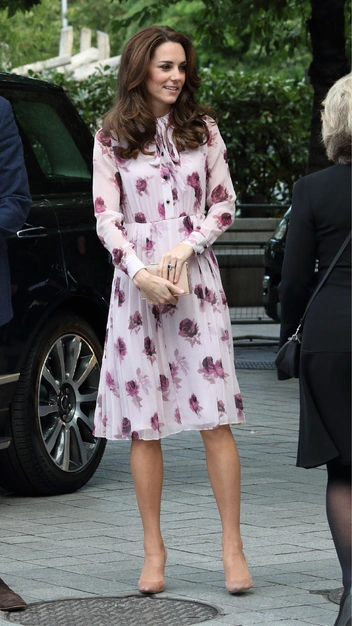 Герцогиня Кэтрин в Лондоне, 10 октября 2016