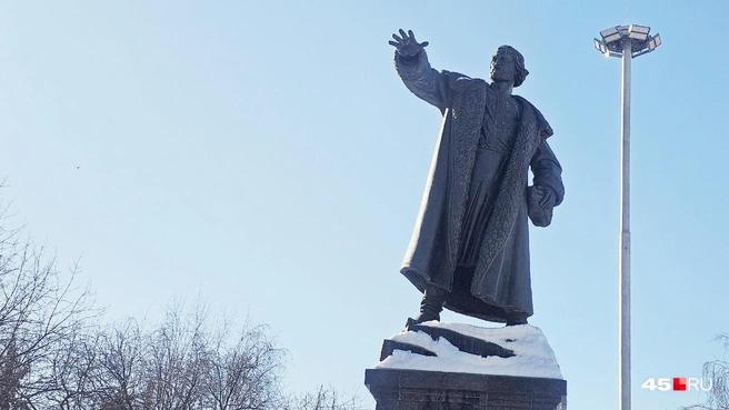 Памятник Тимофею Невежину | Источник: Дарья Никитченко / 45.RU