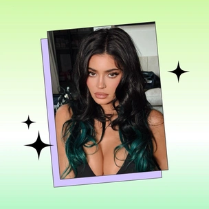 Светоотражающий маникюр: Кайли Дженнер задает тренд на блестящий френч осенью 2025