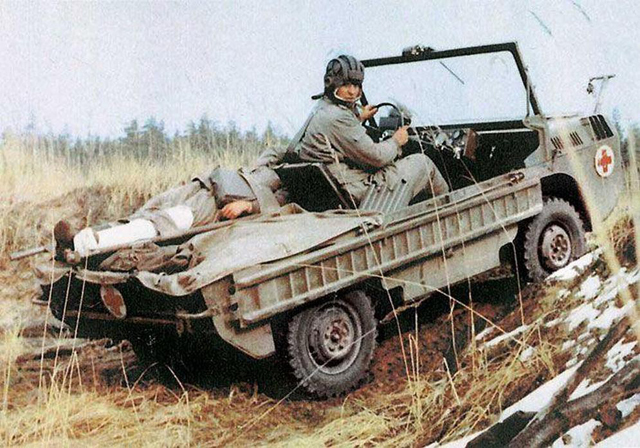 Советский автомобиль для управления из положения лежа