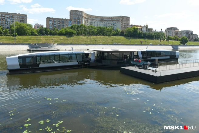 Речной причал в Москве | Источник: Артем Устюжанин / MSK1.RU
