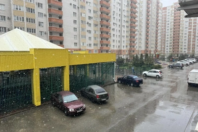 В Ставрополе 22 апреля пошел мокрый снег