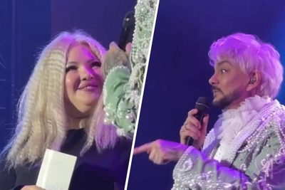 Киркоров подарил букет красноярке, похожей на бывшую