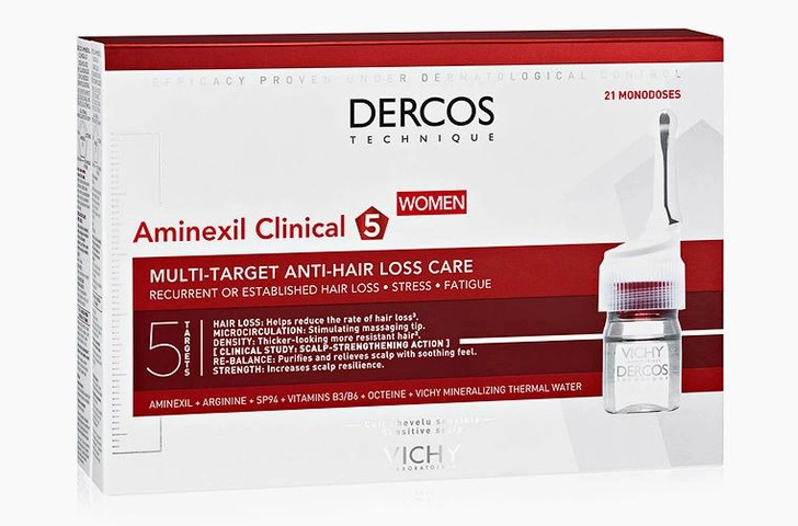 Сыворотка для волос Vichy против выпадения волос Dercos Aminexil Intensive 5