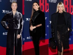 Элегантные Мороз, Расковалова, Зара и другие звезды первыми увидели шоу «Высоцкий. Высота»