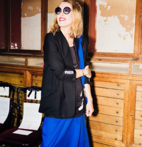 Ксения Собчак на Неделе моды в Париже
