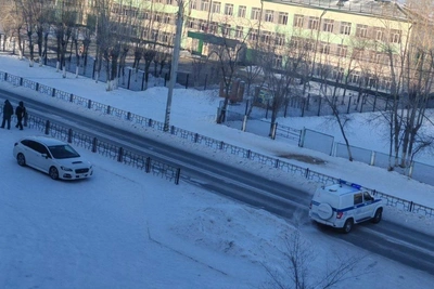 Emergency Services Cordon Off School in Chita's KSK Area
