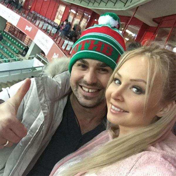 Сергей и Дарья Пынзарь побывали на футбольном матче