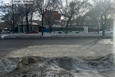 Рудненок приказал уложить холодный асфальт на перекопах улицы Горького