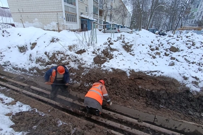 В Костроме ежедневно устраняют повреждения теплосетей