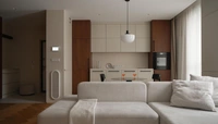 Интерьер недели: квартира 62,17 м² с домиком для кошки в Минске