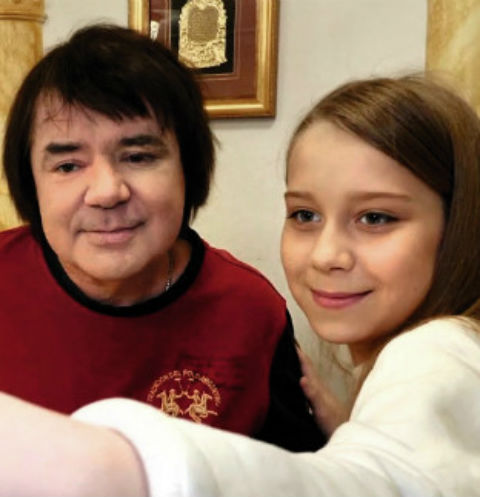 Евгений Осин с предполагаемой дочерью Настей