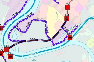 В Уфе планируют построить два моста через старицу Кузнецовского затона