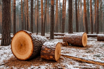 Баня из спиленных сосен довела амурчанина до суда