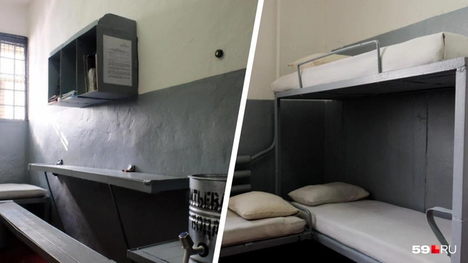 Шкафы и тумбочки заключенным не положены | Источник: Тимофей Калмаков / 59.RU